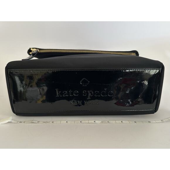Kate Spade New York Highland Place Mini Maria Crossbody Nylon Black Handle Purse - Picture 8 of 10